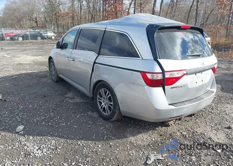 2013 Honda Odyssey Ex z USA, uszkodzony, nr VIN 5FNRL5H4XDB059664